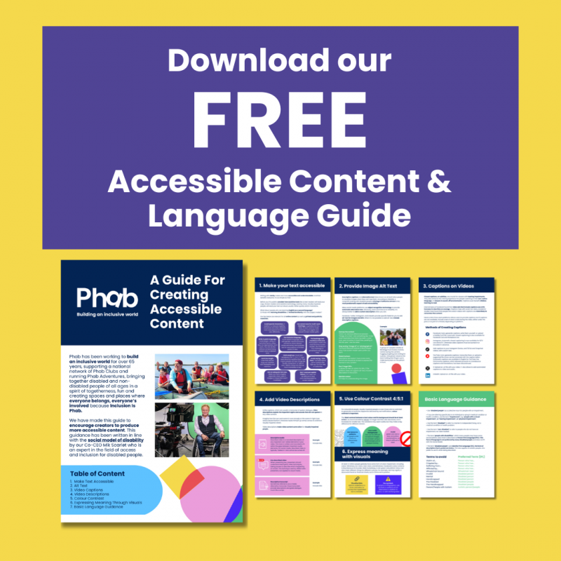 Phab's Accessible Content Guide